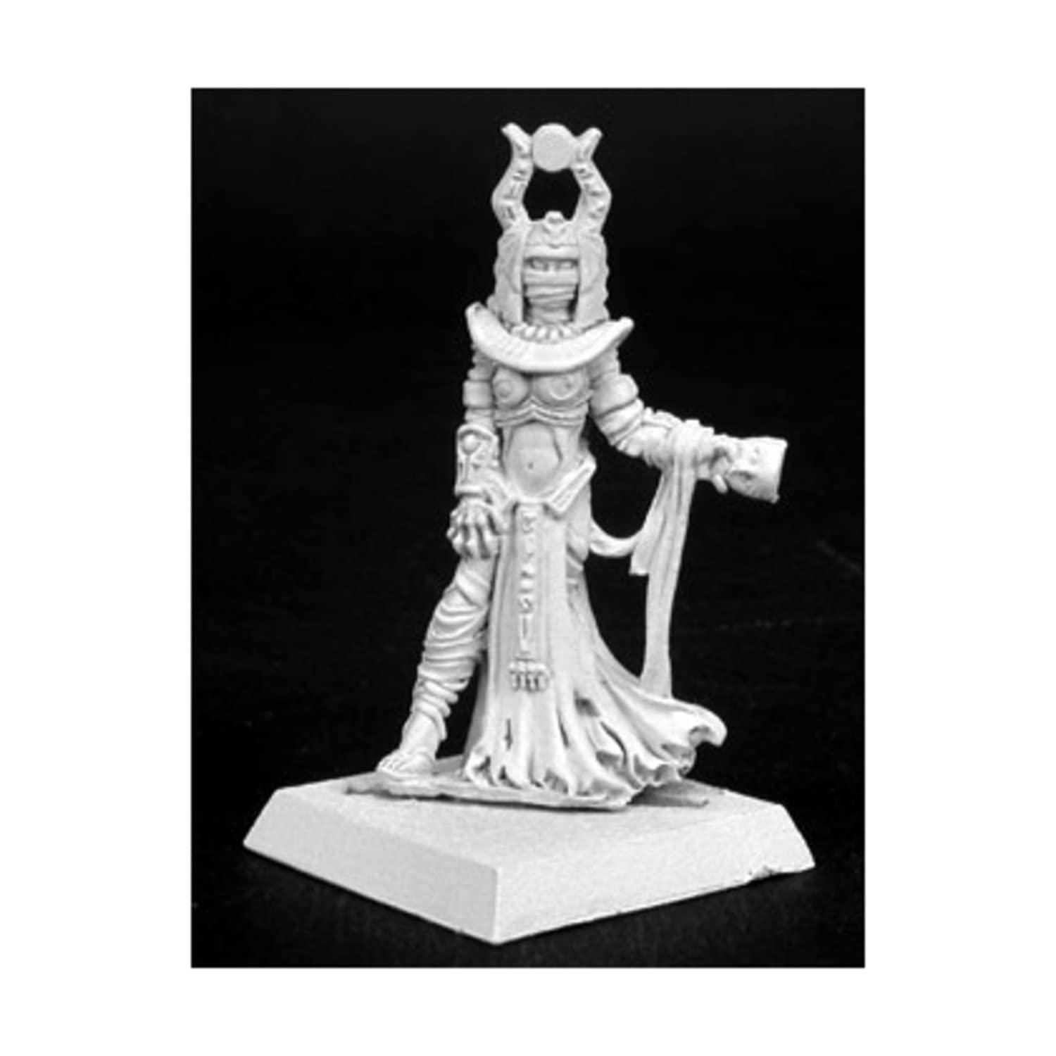 Reaper Netikerti Nefsokar 25mm Heroic Scale Warlord Miniature - Fantasy Tabletop RPG Game Figure for Dungeons & Dragons, Pathfinder, and Warhammer