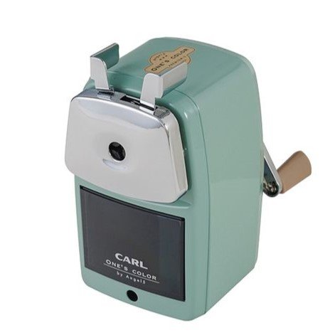 Carl Angel 5 Premium 3-Hole Manual Pencil Sharpener - Durable Metal Blade for School, Office & Art Studio Use
