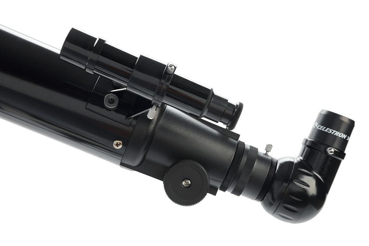 PowerSeeker 70AZ Telescope - 70mm Aperture Refractor Telescope for Beginners & Adults with Adjustable Tripod - Perfect for Stargazing, Moon Observation & Astronomy Learning