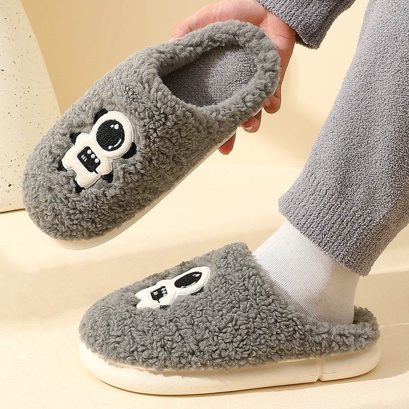 Furry Astro Space Slippers - Cozy Astronaut-Themed House Shoes for Men & Women | Perfect for Home, Lounge & Sci-Fi Cosplay