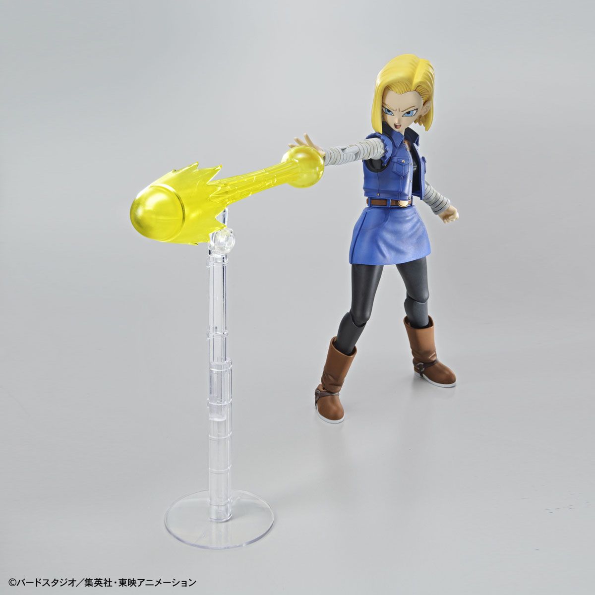 Figure Rise Standard Dragon Ball Z Android 18 Plastic Model Kit - Buildable Anime Action Figure for Collectors & Fans - Perfect for Display, Gifts & Cosplay Props