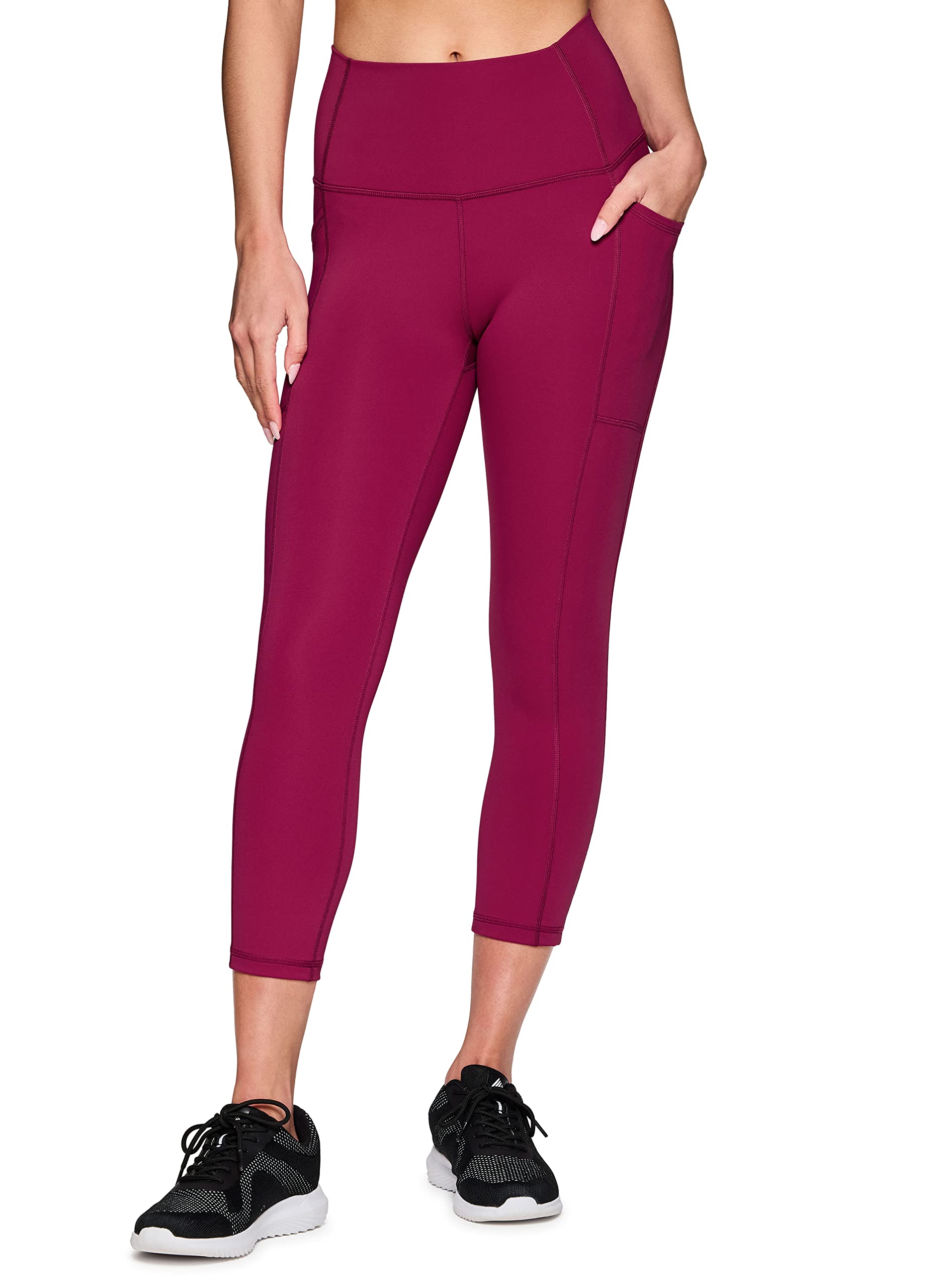 RBX Active High Waisted Squat Proof Workout Yoga Leggings with Pockets for Women - Perfect for Gym, Running, Yoga & Everyday Wear