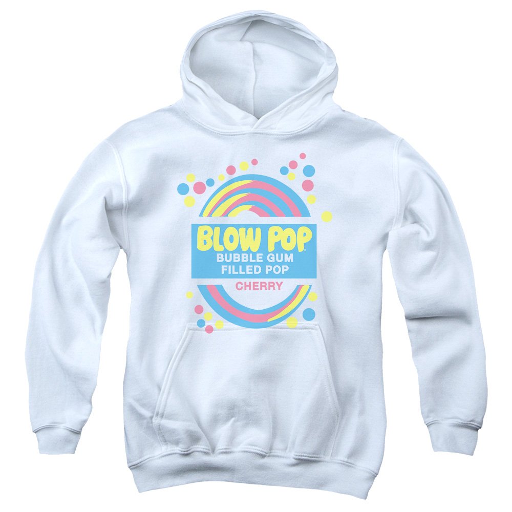 Tootsie Roll Blow Pop Graphic Unisex Hoodie for Kids & Teens - Soft Pullover Sweatshirt for Boys & Girls - Perfect for School, Casual Wear & Candy-Themed Parties