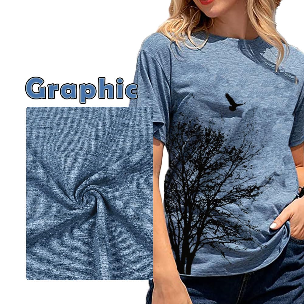 Funny Graphic Women's Skinny Pine Tree T-Shirt - Summer Hiking, Camping & Athletic Tee - Nature Inspired Casual Comfortable Clothing for Outdoor Adventures & Daily Wear