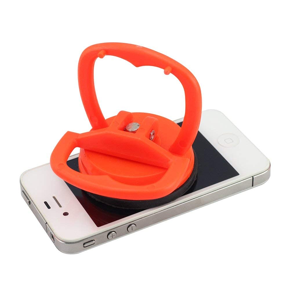 Flymaster India 2-Pack Heavy Duty Suction Cup - Professional LCD Screen Opening Tool for Computers, Smartphones & Tablets (Red) - Perfect for Screen Repair, Device Disassembly & DIY Projects