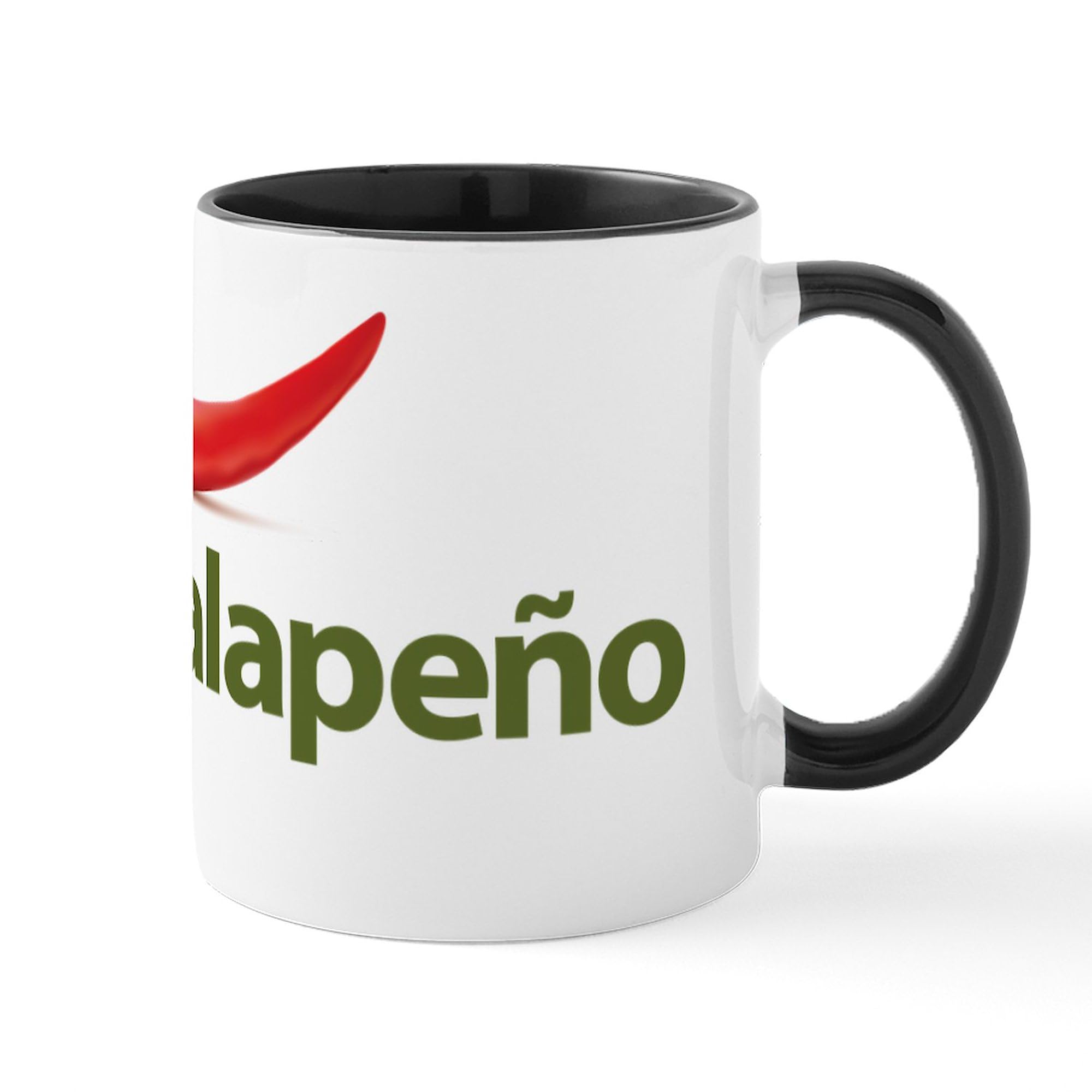 Hot Jalapeno 11 oz (325 ml) Ceramic Coffee Mug - Spicy Gift for Coffee Lovers, Office Use & Home Decor