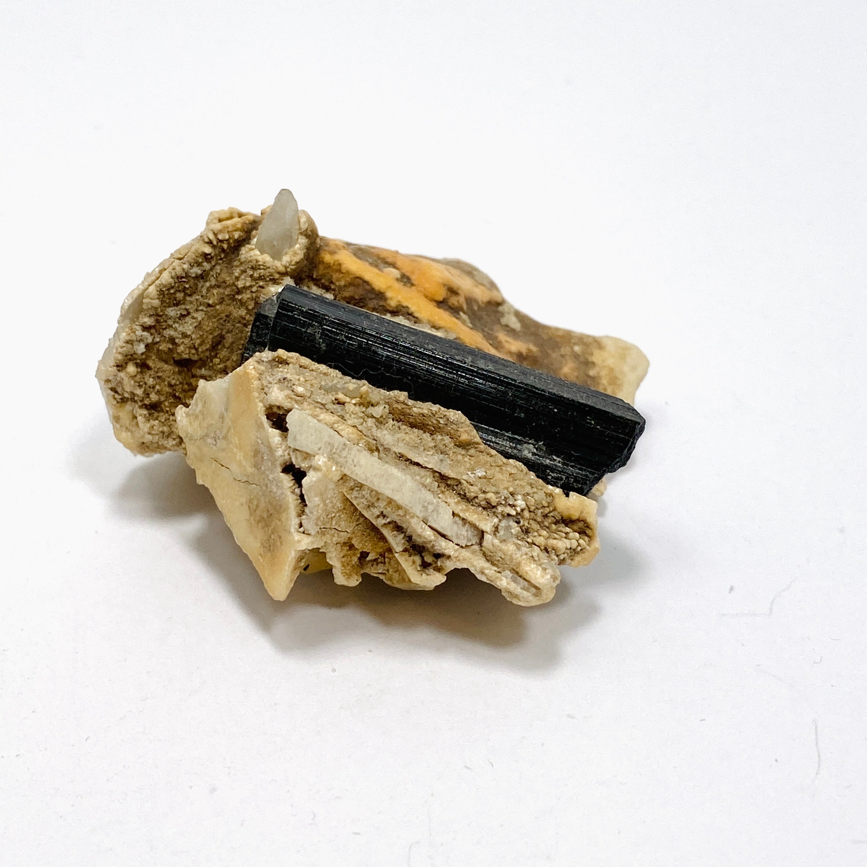 Natural Black Tourmaline Crystal Specimen - BTS 10 | Healing Stone for Protection & Grounding | Perfect for Meditation, Home Decor & Crystal Collection