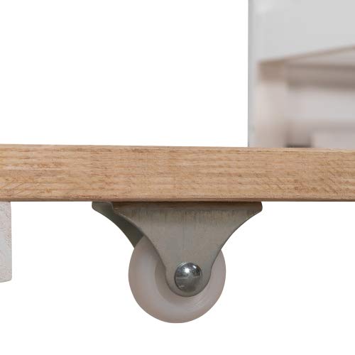 White Twin Size Wooden Daybed with Trundle - Perfect for Guest Rooms, Kids' Bedrooms & Small Spaces