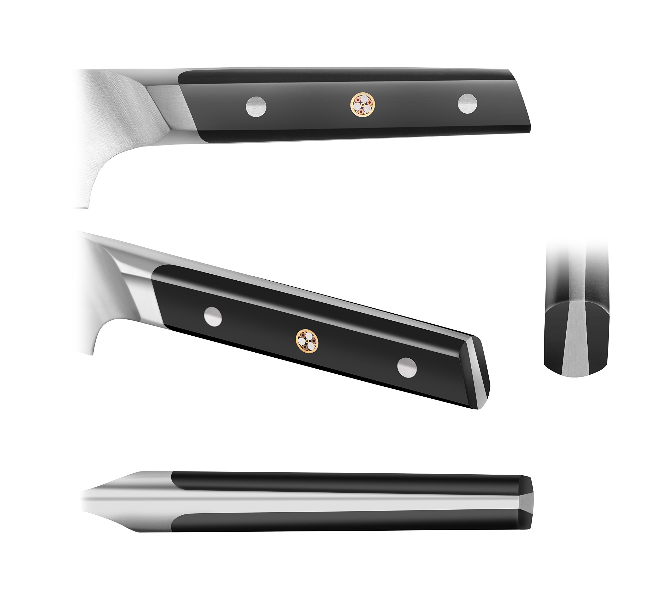 Cangshan TC Series 8-Inch Bread Knife with Wood Sheath - Premium Swedish 14C28N Forged Steel - Perfect for Sourdough, Baguettes & Artisan Bread Baking