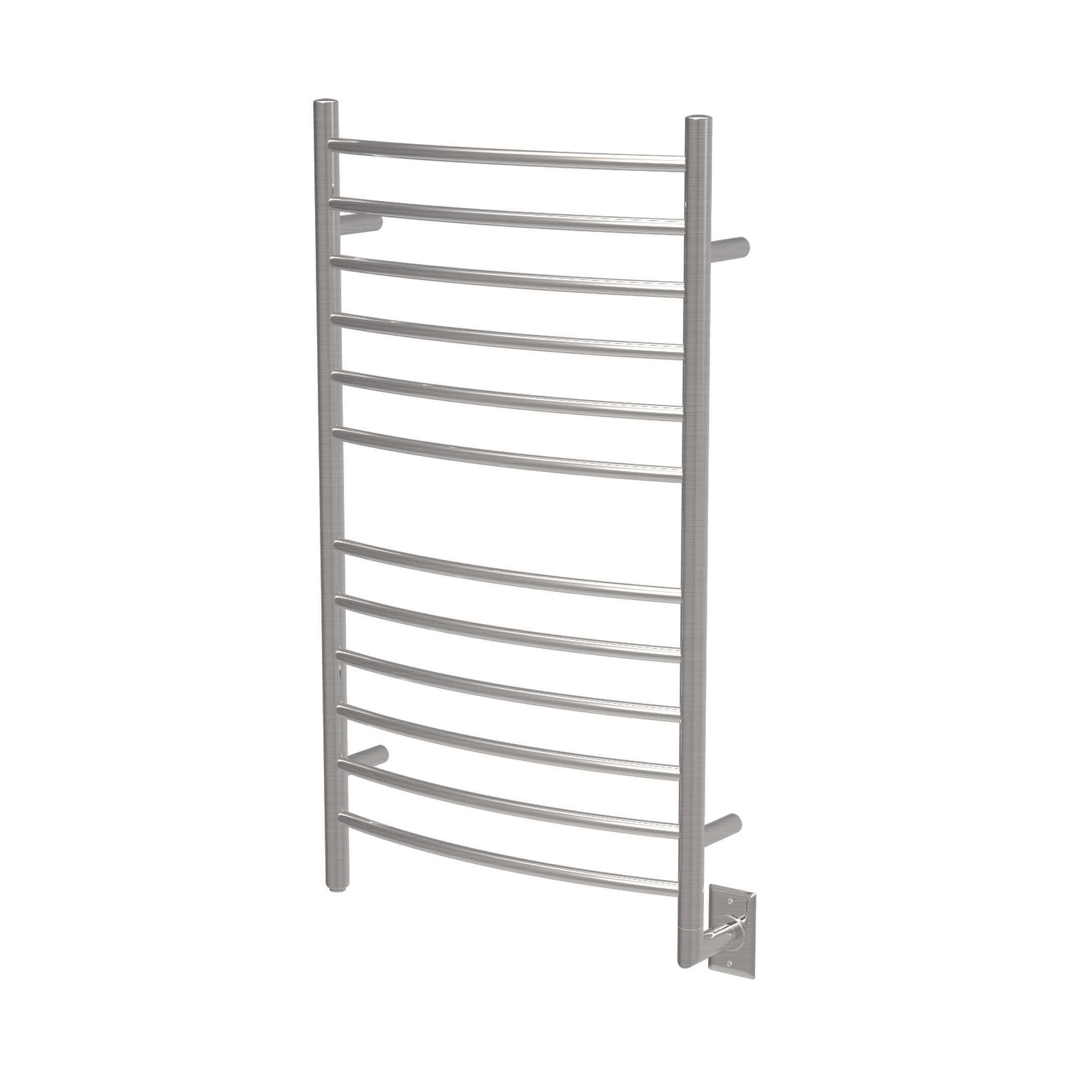 Amba Radiant Large Curved Plug-in & Hardwired Bathroom Towel Warmer - 23.6