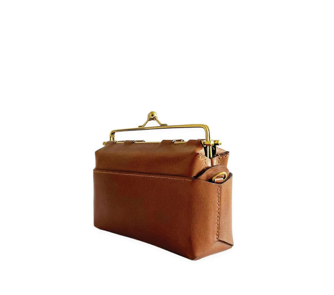 Stylish Kisslock Handbag for Women - Vintage Inspired Clutch Purse with Secure Lock Closure - Perfect for Evening Parties, Weddings & Special Occasions