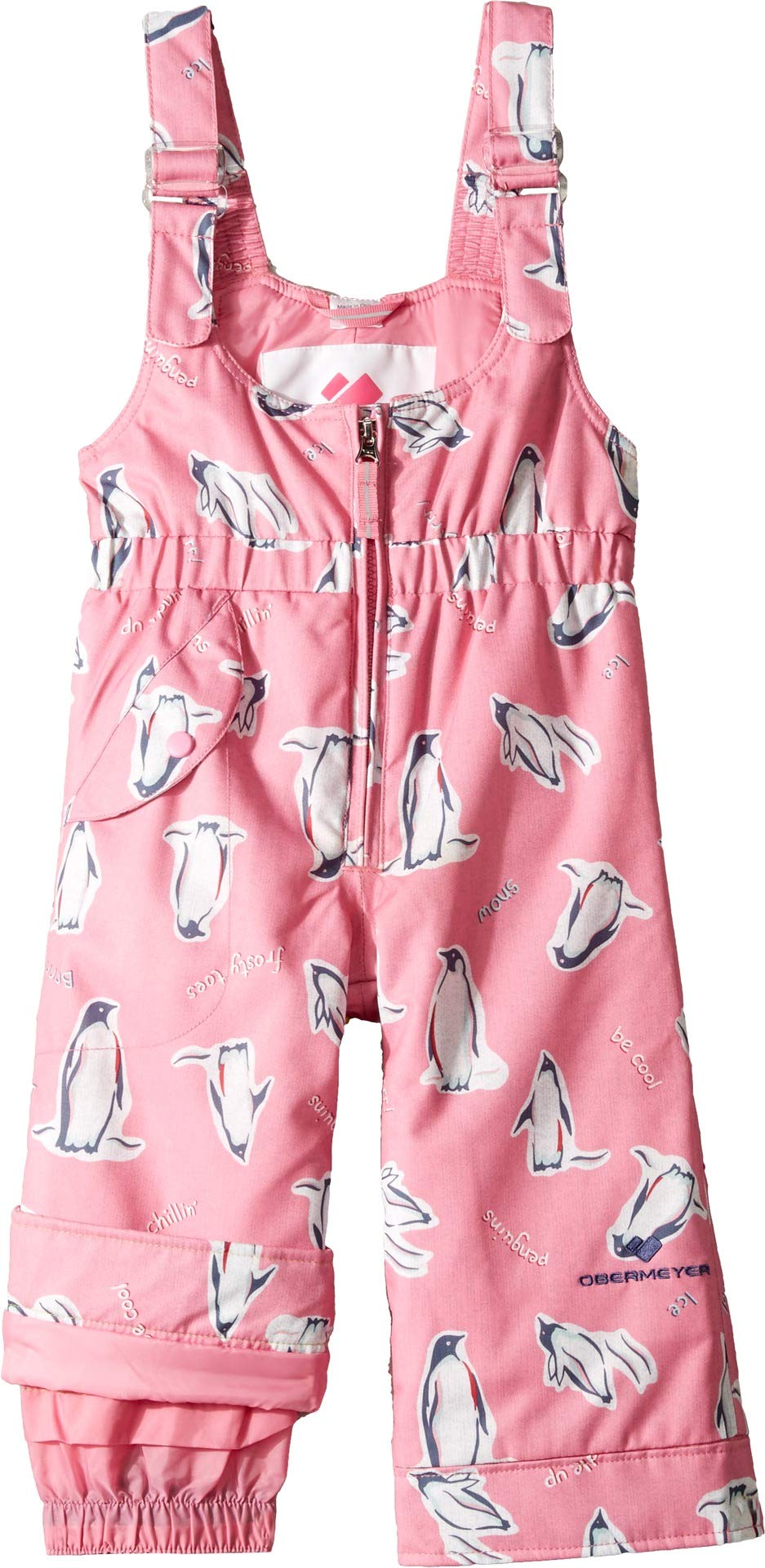 Obermeyer Kids Girl's Snoverall Print Snow Pants - Waterproof Winter Overalls for Toddler, Little & Big Kids - Perfect for Skiing, Snowboarding & Outdoor Play