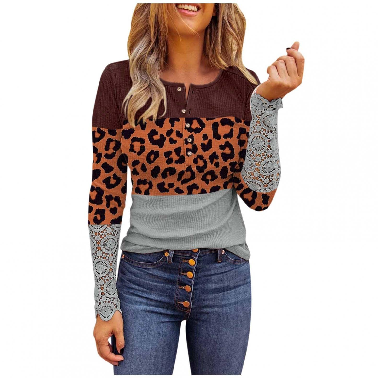 Blue Casual V-Neck Short Sleeve Tops for Women - Plus Size Fall Floral Loose Blouse | Perfect for Everyday Wear, Office Outfits & Weekend Outings