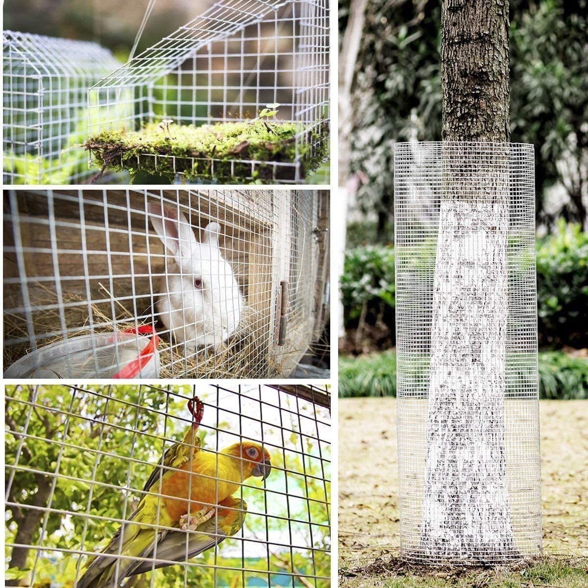 1/4 Inch Square Openings 23 Gauge Hot-Dip Galvanized Welded Wire Mesh - 36