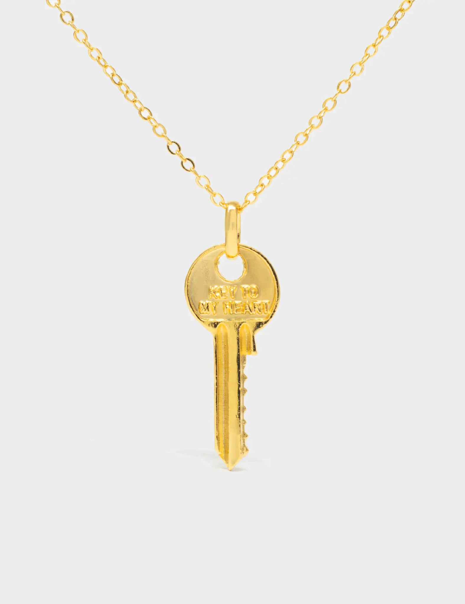Eyelock Key Necklace - Stylish Key Pendant for Women, Fashion Jewelry Gift for Her - Perfect for Everyday Wear, Date Nights & Special Occasions