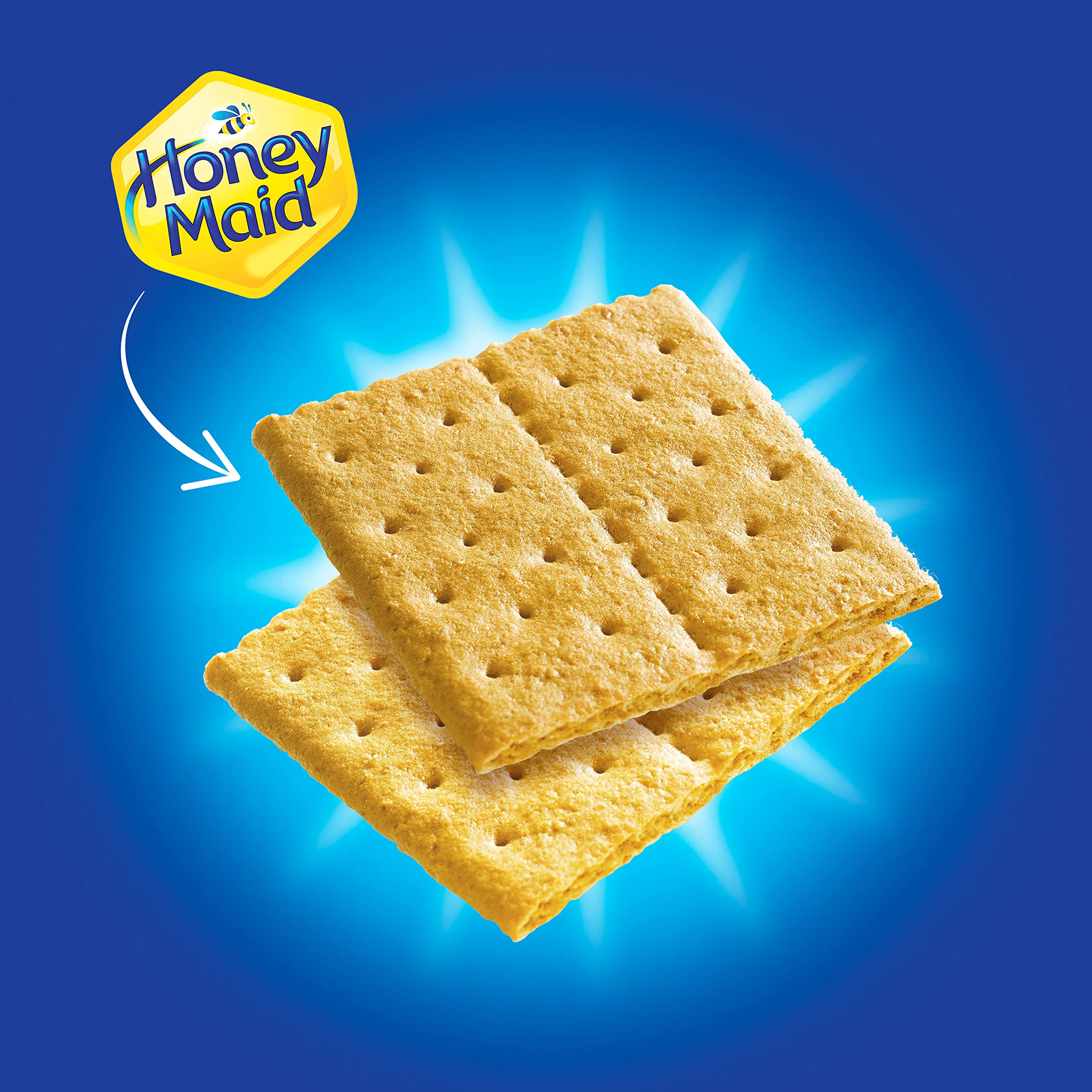 Honey Maid Fresh Stacks Graham Crackers - 6 Boxes (36 Snack Packs) | Bulk Travel Snacks for Kids, Hiking & Office | Crunchy Cinnamon Flavored Cookies for Lunchboxes & Camping