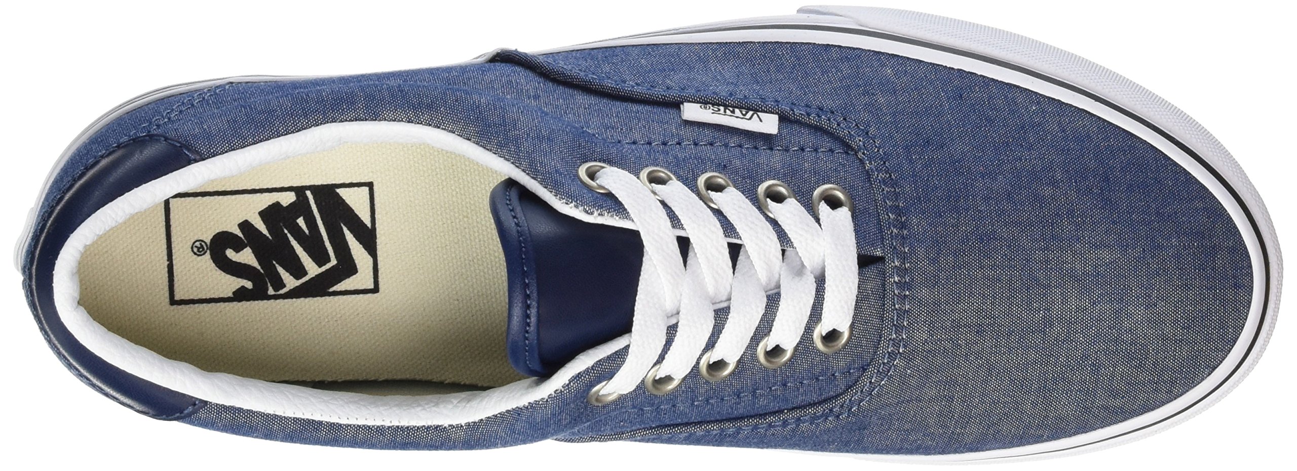 Vans Unisex C&L Era 59 Chambray Blue Skate Shoes - Size 11.5 | Classic Canvas Sneakers for Men & Women | Perfect for Skateboarding, Casual Wear & Street Fashion