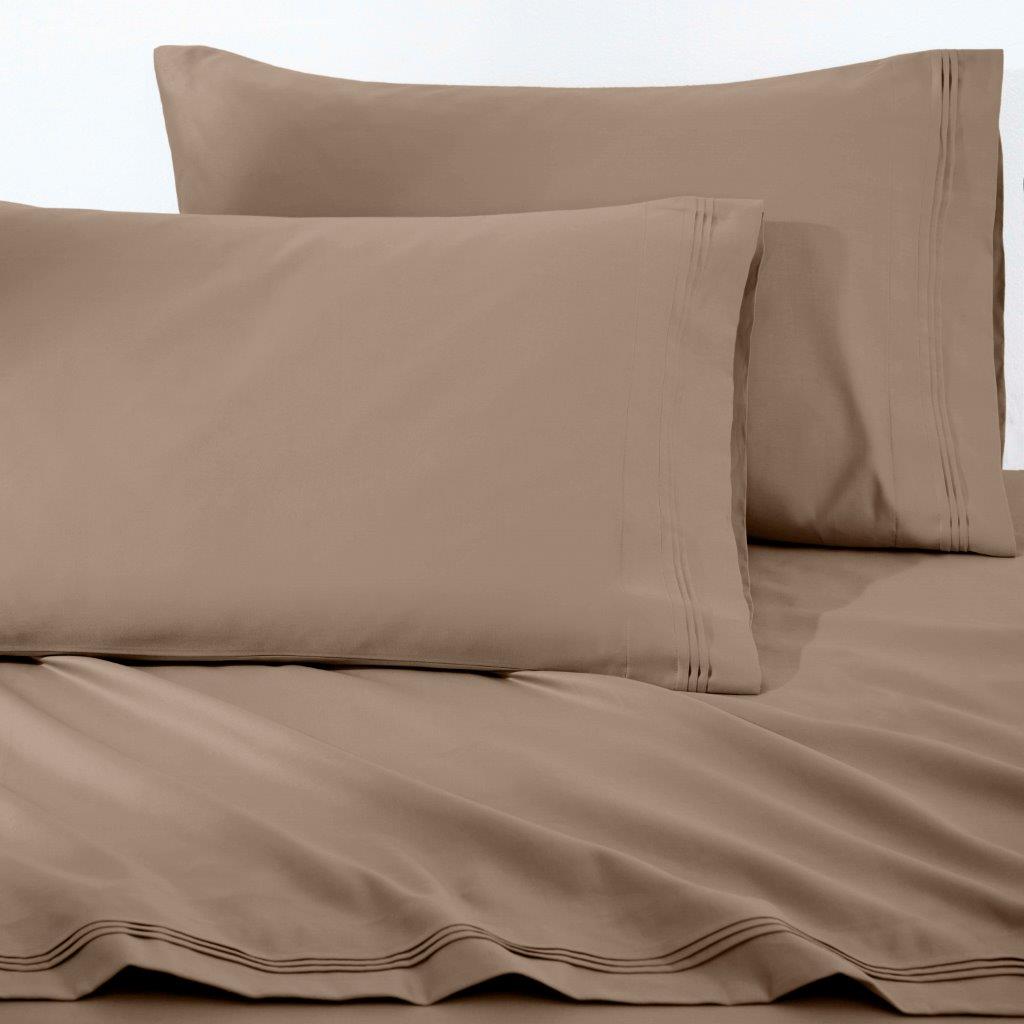 Luxury 1500 Thread Count Egyptian Cotton Pillowcase Set - 2 Piece, Ultra Soft & Breathable for Better Sleep - Perfect for Bedroom, Hotel, or Gift