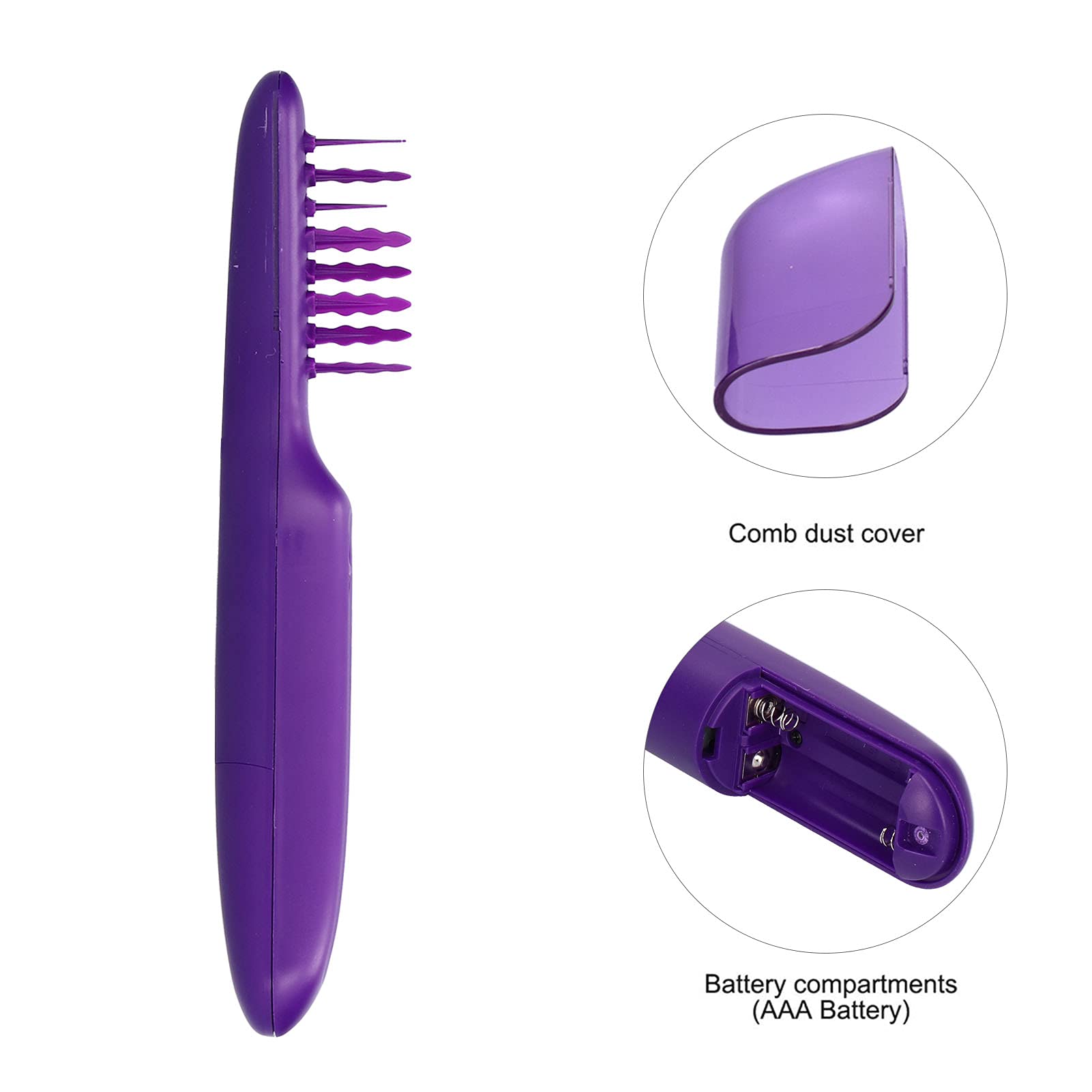 Professional Hair Straightener Comb - Durable Heat-Resistant Electric Hairbrush for Kids & Adults - Detangle & Smooth Hair - Perfect for Home, Travel & Salon Styling