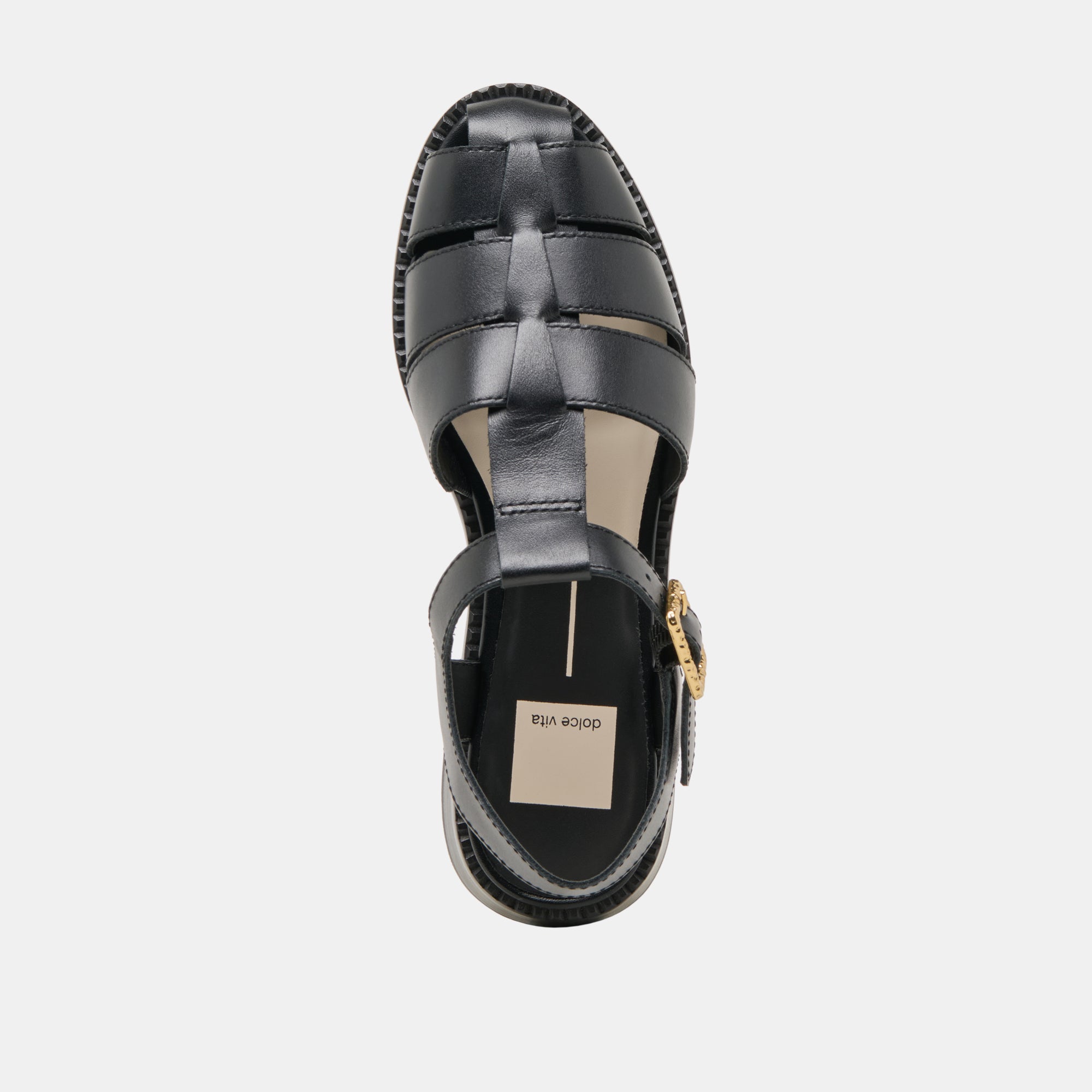 HOLIS Black Leather Sandals for Women - Comfortable & Stylish Summer Walking Shoes - Perfect for Beach, Travel, and Casual Outings