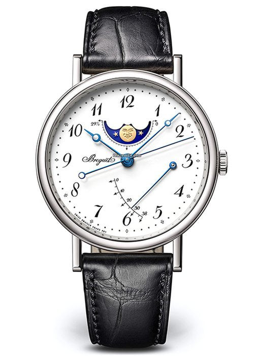 Breguet Classique 7787 18K White Gold Men's Luxury Watch - Elegant Dress Watch for Business, Formal Events & Special Occasions