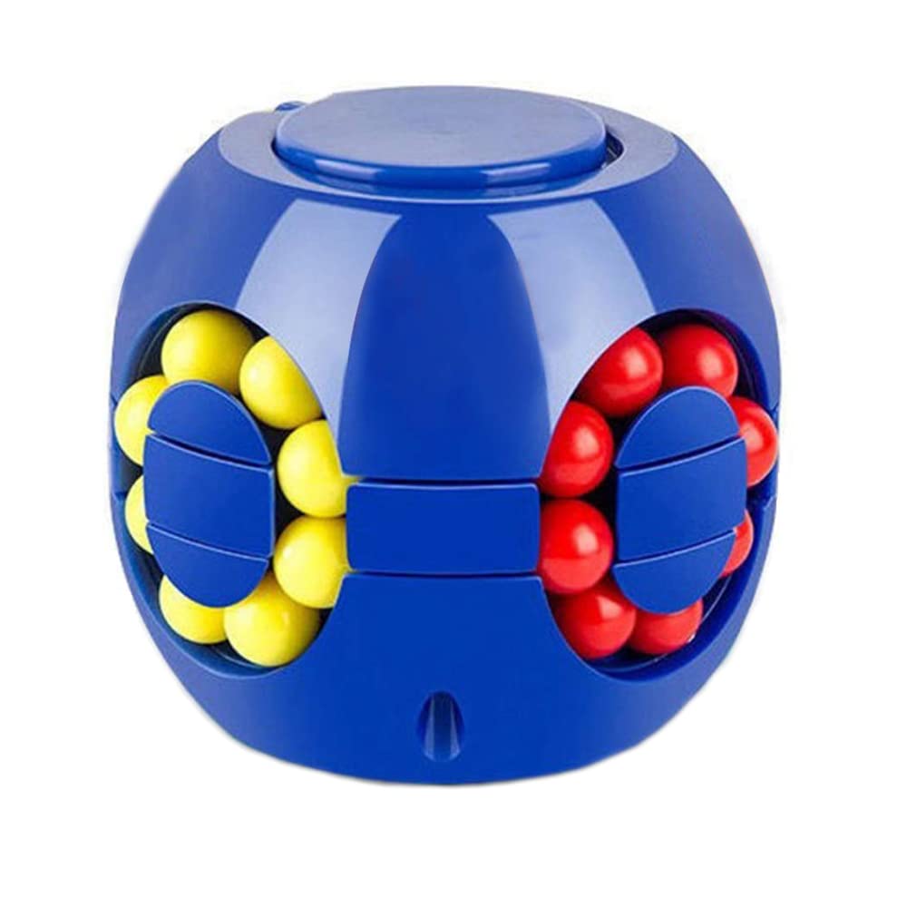 Rotating Magic Cube Fidget Toy - Stress Relief Puzzle Game for Kids & Adults - Perfect for Easter Gifts & Sensory Play