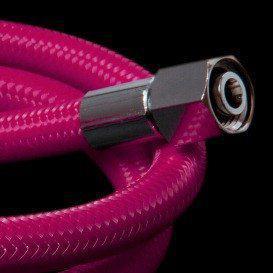 Miflex 3/8 Inch Premium Regulator Hose - Flexible & Durable Air Hose for Scuba Diving, Paintball, and Industrial Use | Pink