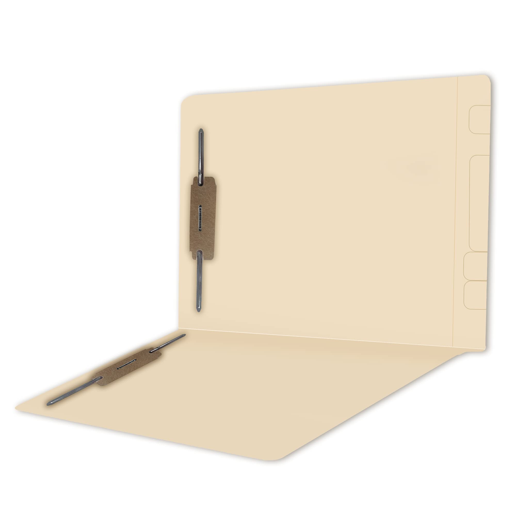 250-Pack Manila File Folders with Reinforced End Tabs - Letter Size, 11pt Stock, Inside Fasteners for Office & School Organization | Durable Document Storage for Files, Records & Medical Documents