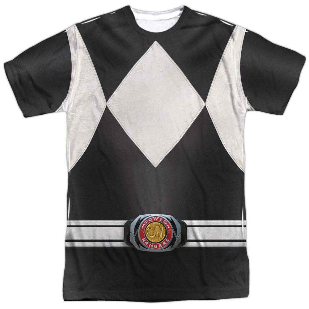 Power Pink Ranger Double-Sided T-Shirt for Adults - Casual Wear & Cosplay
