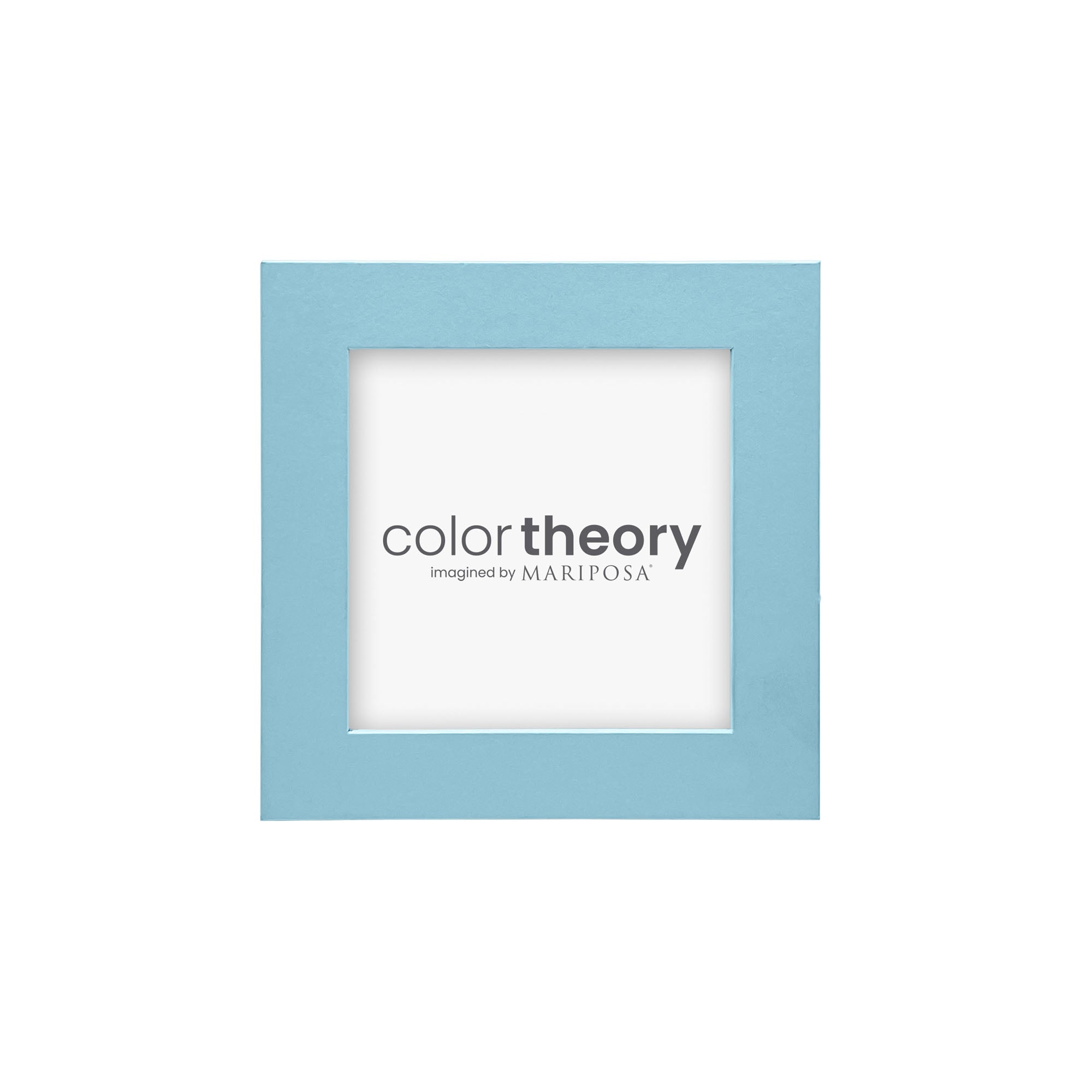 Double Sided Sky Blue and Meadow Green 4x4 Picture Frame - Perfect for Home Decor, Photo Displays & Wall Art