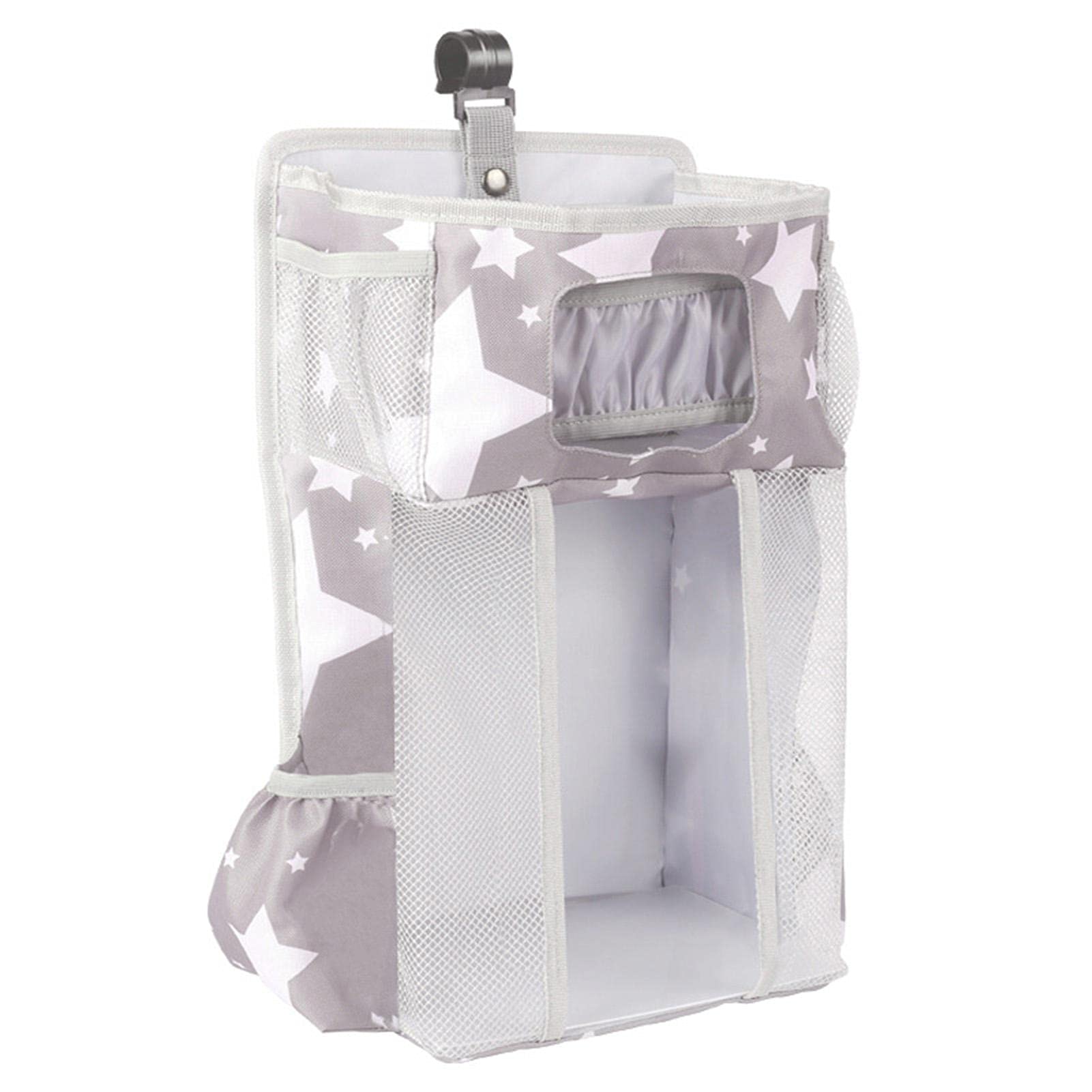 **Multifunctional Hanging Crib Organizer & Diaper Caddy - Baby Essentials Storage for Cot, Changing Table, or Wall - Perfect for Newborn Parents & Baby Showers (Great for Nursery, Travel & On-the-Go Organization)**