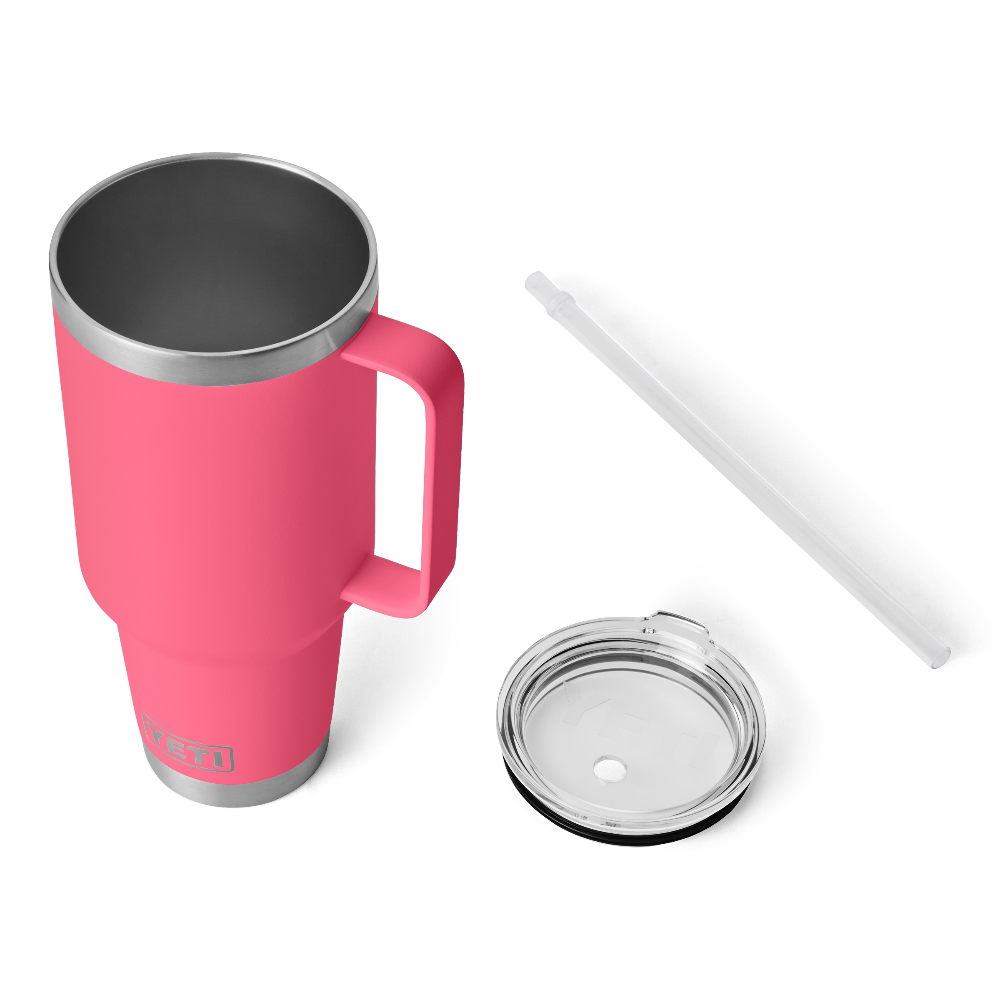 Yeti Rambler 42 oz Stainless Steel Insulated Straw Mug - Keeps Drinks Cold for Hours, Perfect for Outdoor Adventures, Camping, and Travel