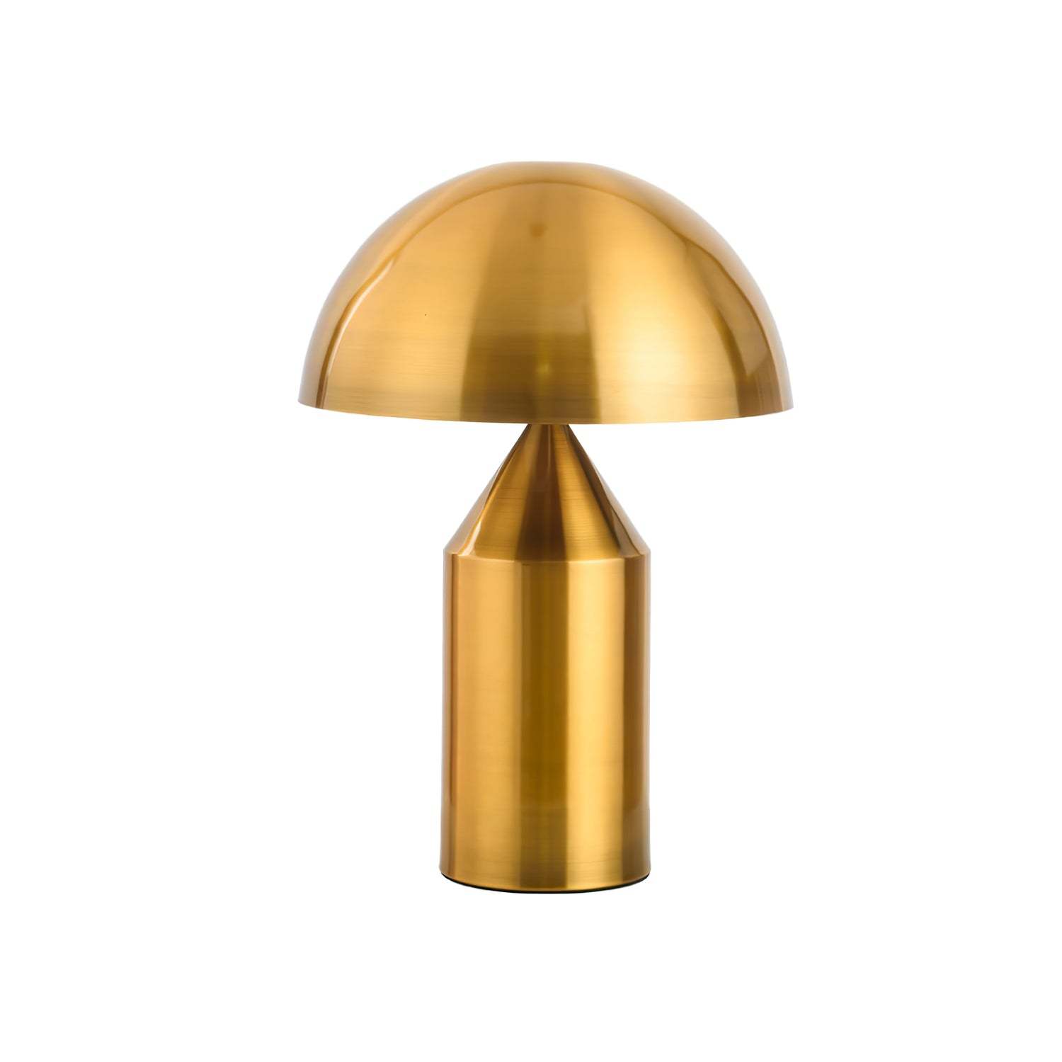 Atollo Modern Metal Table Lamp - Minimalist Design for Living Room, Bedroom, and Office - Adjustable Brightness LED Desk Light for Reading & Decor