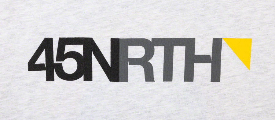 45NRTH Winter Wonder T-Shirt for Men - Ash, 2X Large - Warm & Comfortable Base Layer for Snowboarding, Skiing & Cold Weather Activities