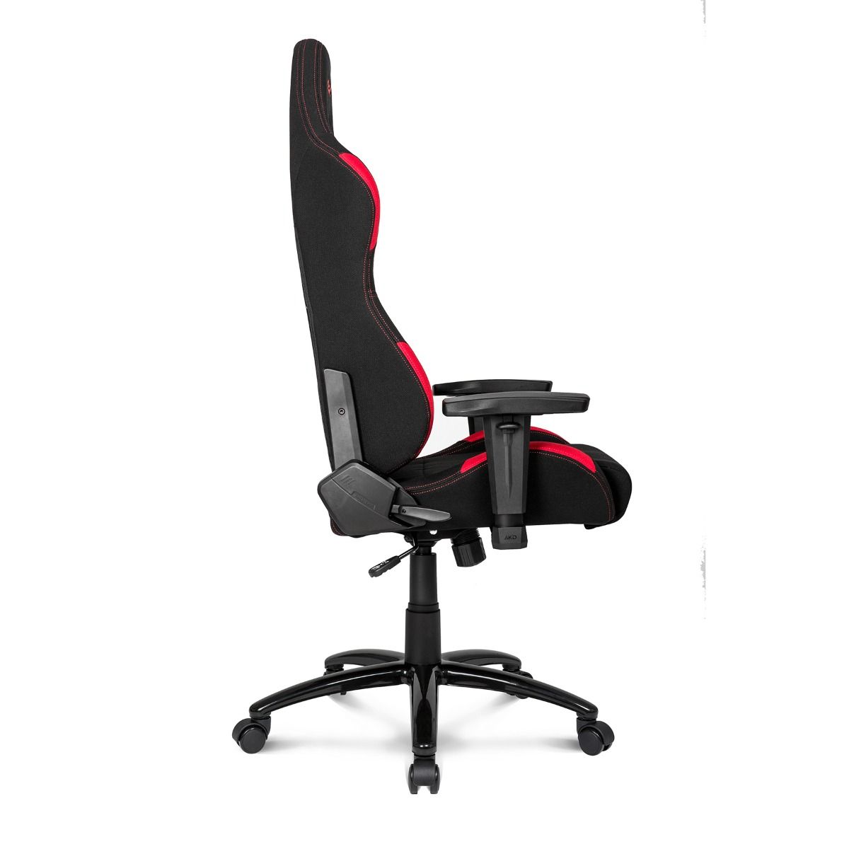 AKRACING K7012 Gaming Chair - Ergonomic Racing Style PC & Office Chair with Adjustable Height, Lumbar Support - Black & Red for Gamers, Streamers, and Esports Enthusiasts