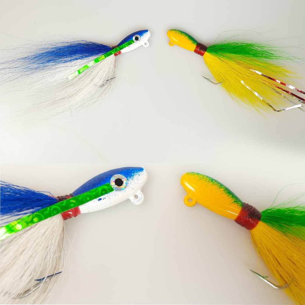 Tight Line Tackle 1/2OZ Pilchard Jigs - Saltwater Fishing Lures for Bass, Snapper and Grouper - Perfect for Offshore and Inshore Fishing Trips