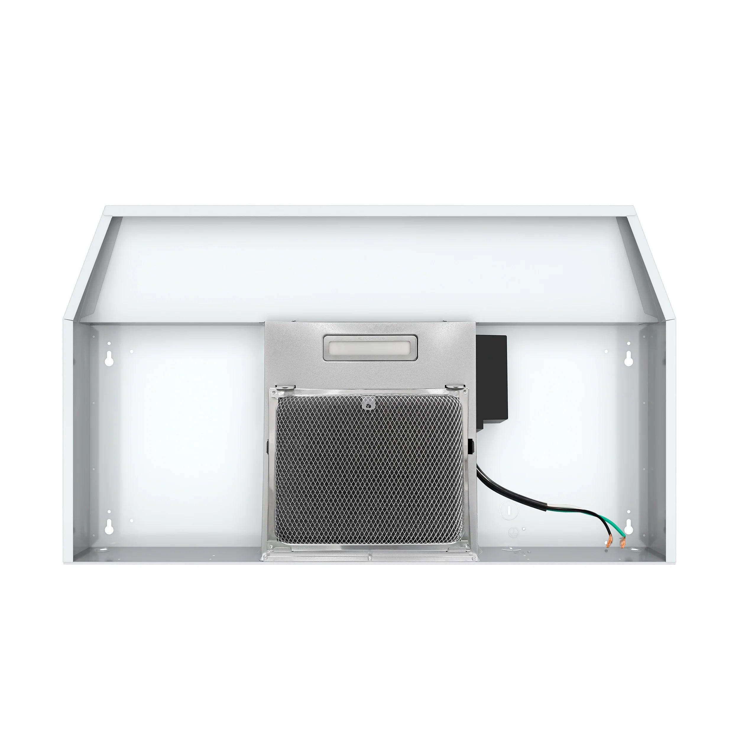 Forno FRHUC5200 30WHT 30-Inch 200 CFM Compact Under Cabinet Range Hood in White - Perfect for Small Kitchens and Apartments