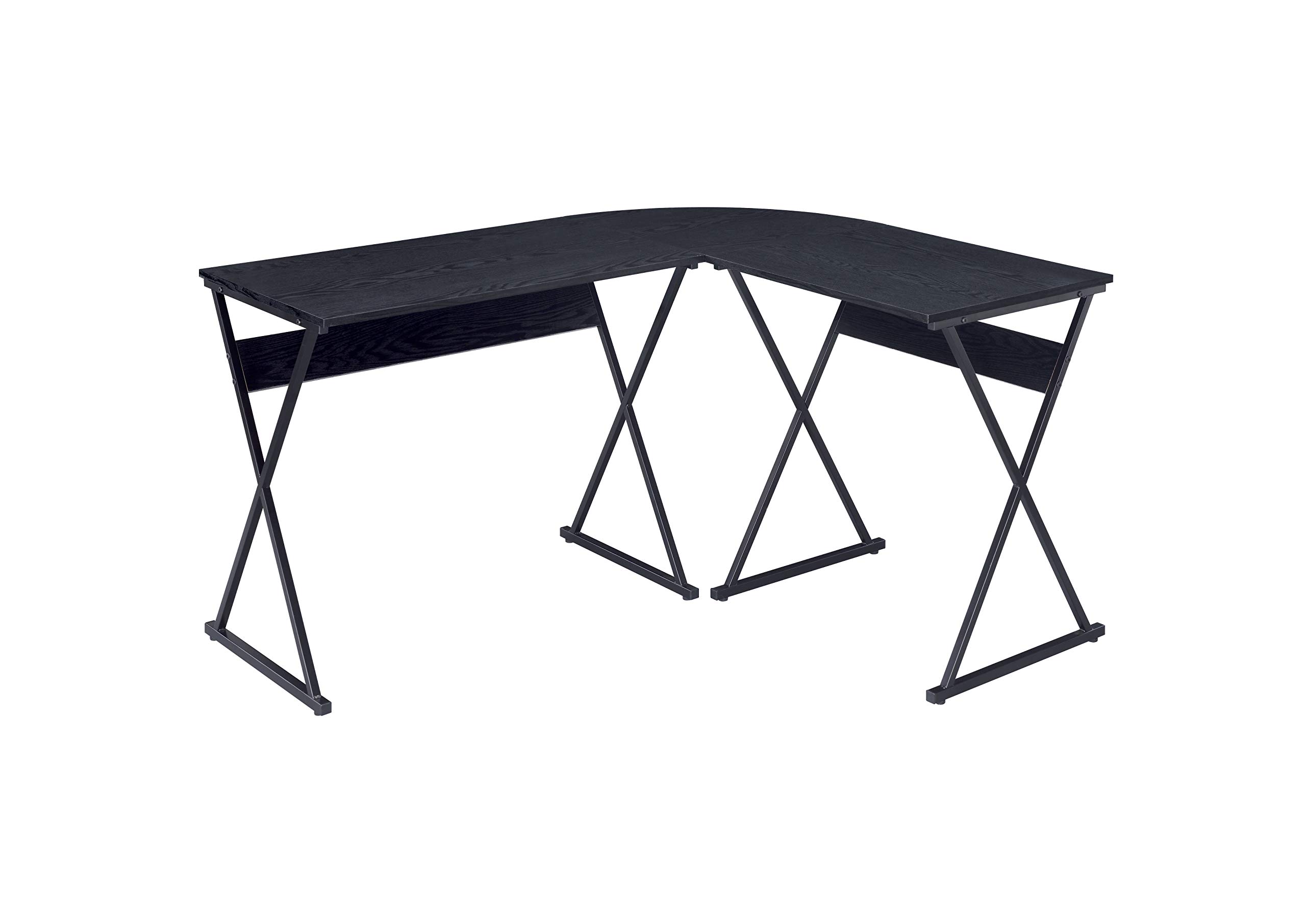 Acme Furniture Zafiri Writing Desk - Black Modern Home Office Desk for Study, Work & Remote Learning | Compact & Stylish Workspace Solution