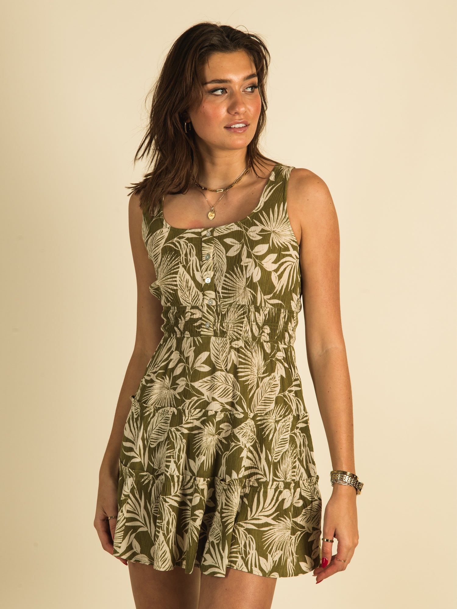 BILA77 OLINDA Tiered Maxi Dress for Women - Flowy Summer Dress with Ruffles - Perfect for Beach, Vacation, and Casual Outings