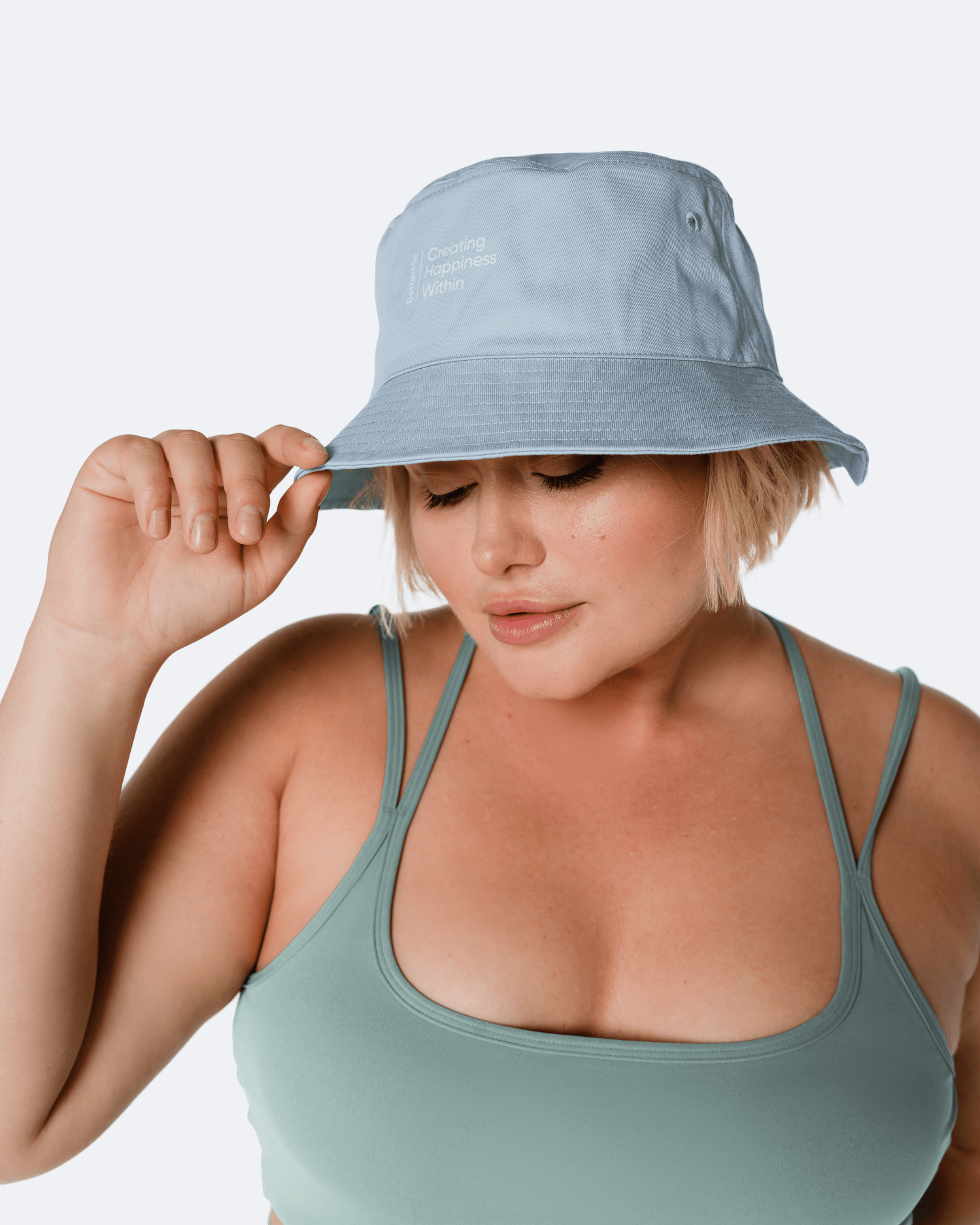 Stylish Grey Casual Bucket Hat for Men & Women - Sun Protection Outdoor Summer Hat for Beach, Hiking, and Travel
