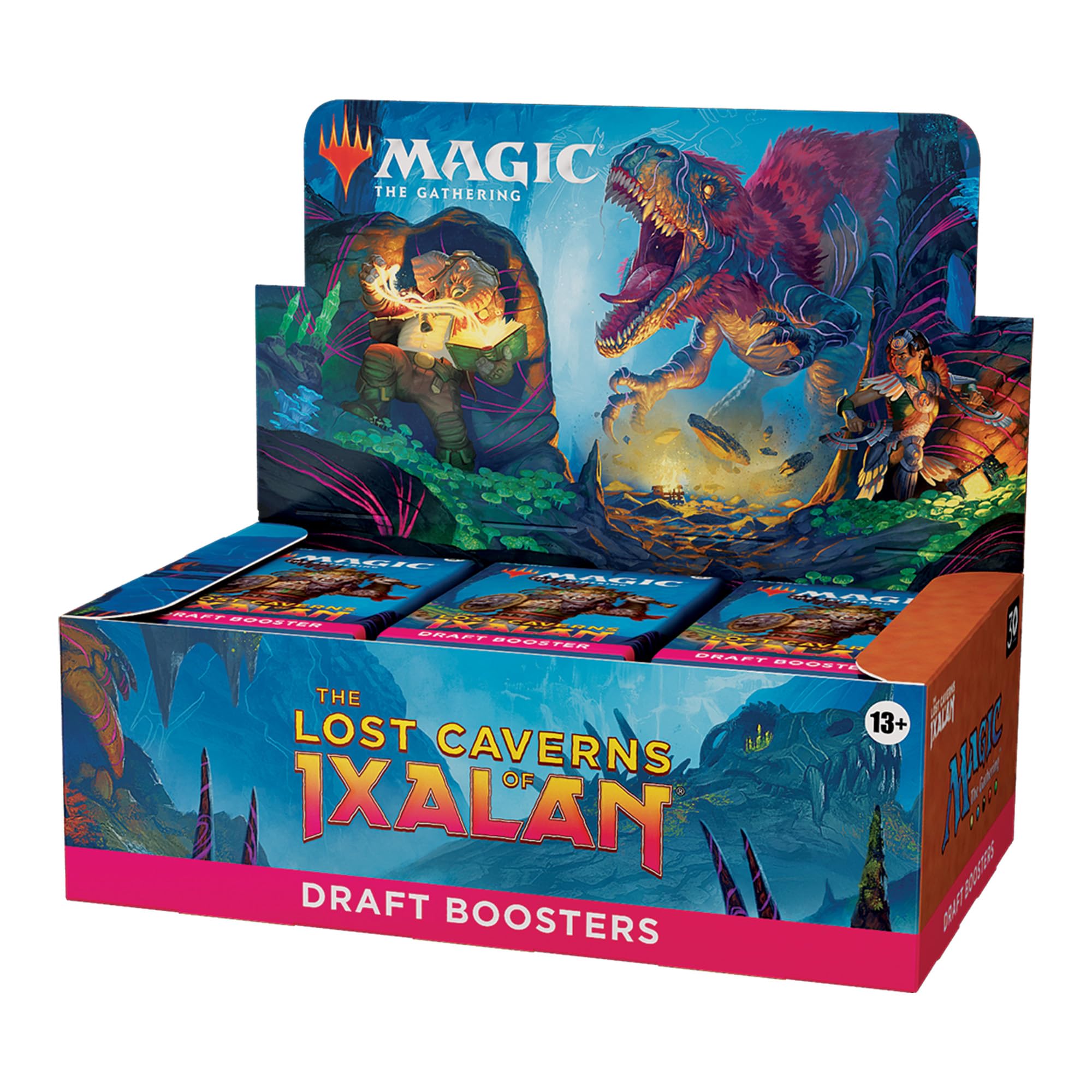 Magic: The Gathering The Lost Caverns of Ixalan Draft Booster Box - 36 Packs + 1 Box Topper Card (541 Cards) | MTG Collector's Edition, Trading Card Game for Deck Building & Strategy Play | Perfect for Game Nights, Tournaments & Gift Giving