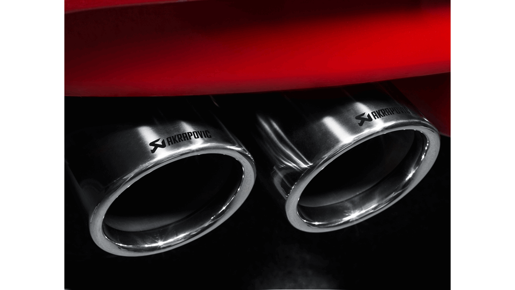 Akrapovič Titanium Exhaust Tail Pipe Set for BMW M5 F10 (2011-2017) - High Performance Racing Exhaust System for Street & Track Use
