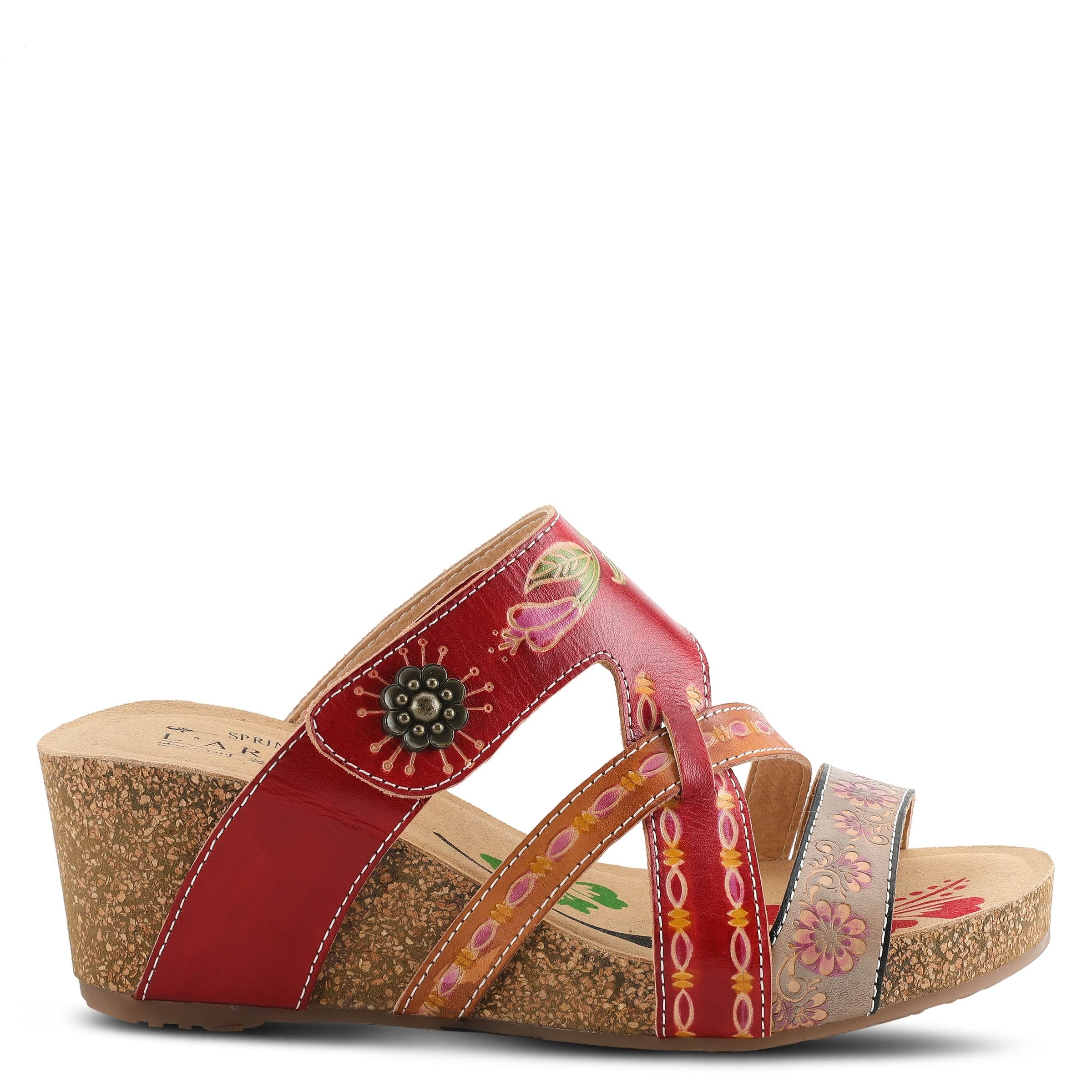 L'Artiste by Spring Step Women's Swan Comfortable Slip-On House Shoes - Cozy Indoor Slippers for Relaxing at Home, Lounging & Spa Days