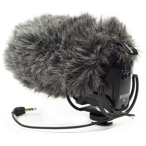 RODE DeadCat VMPR+ Artificial Fur Windshield for VideoMic Pro Plus Microphone - Professional Wind Noise Reduction for Outdoor Video Recording, Vlogging, and Film Production