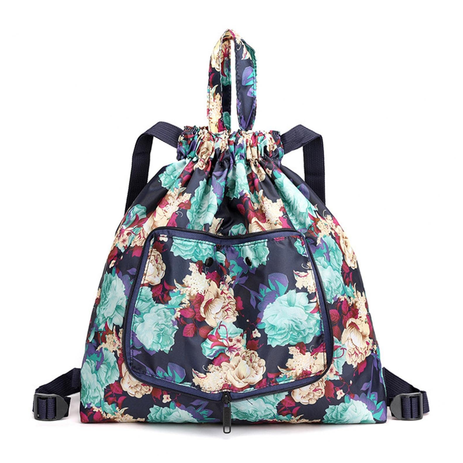 2024 Foldable Large Capacity Travel Backpack - Waterproof Multifunctional Drawstring Tote Bag for Women & Men | Perfect for Hiking, Gym, School, Business Trips & Airplane Carry-On
