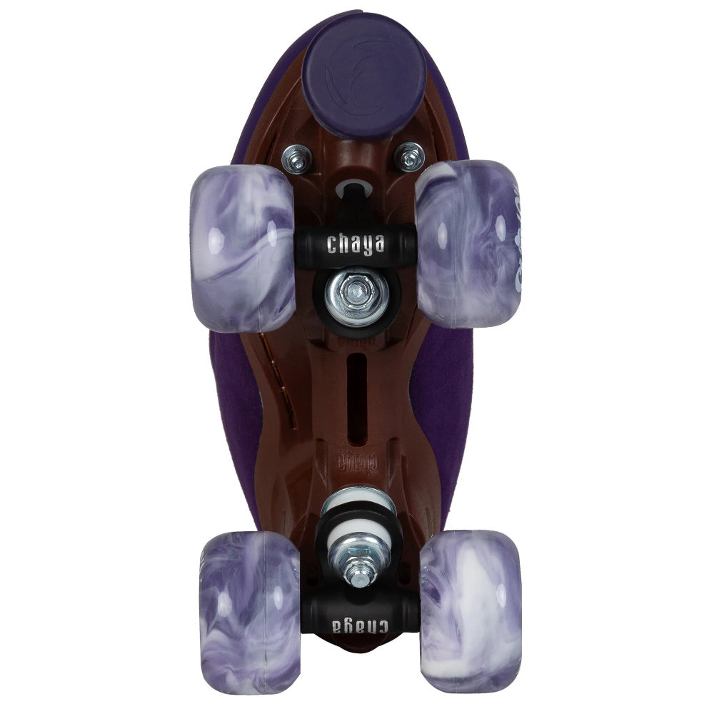 Chaya Melrose Elite Roller Skates - Purple Evil Color - Premium Quad Roller Skates for Women & Adults - Perfect for Roller Derby, Rink Skating & Outdoor Use