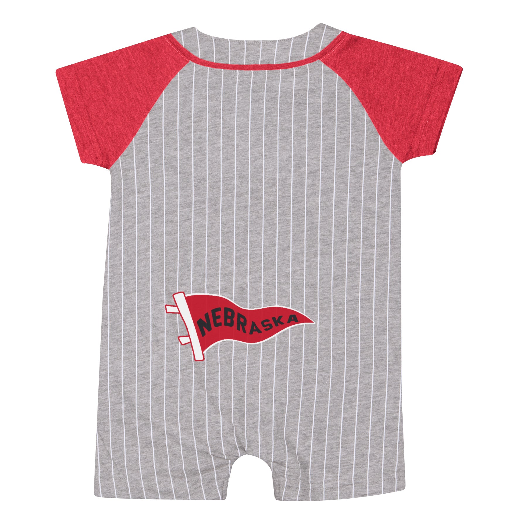 Nebraska Huskers Baby Boys' Airball Romper - Soft & Comfortable Infant Outfit for Game Day, Playtime & Casual Wear