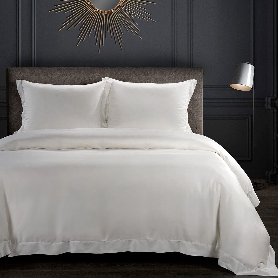 Premium Lyocell Duvet Cover Set - Soft & Breathable Bedding for All Seasons - Perfect for Master Bedroom, Guest Room & Vacation Homes