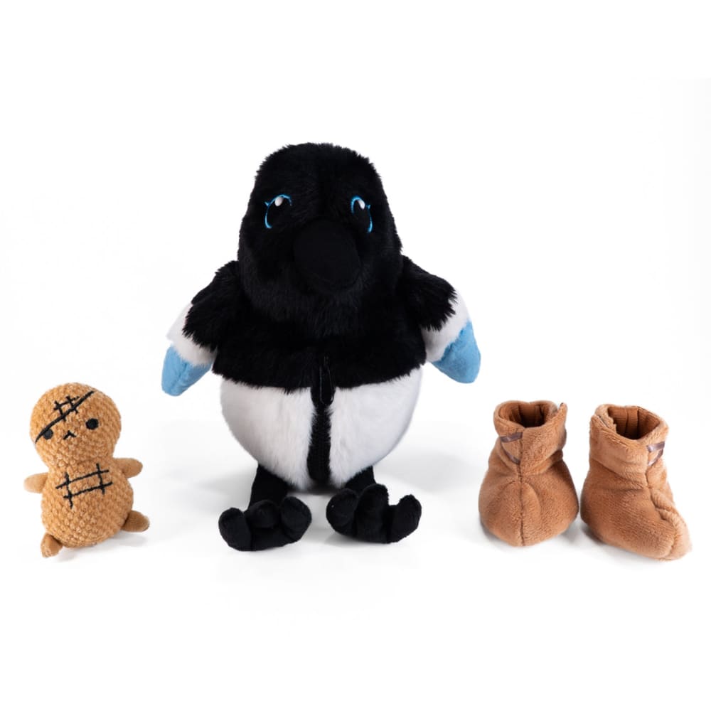 Plushie Dreadfuls Rocky Mountain Magpie Stuffed Animal - Soft Cute Plush Toy for Kids, Collectors & Home Decor | Perfect Gift for Bird Lovers & Nursery Decor