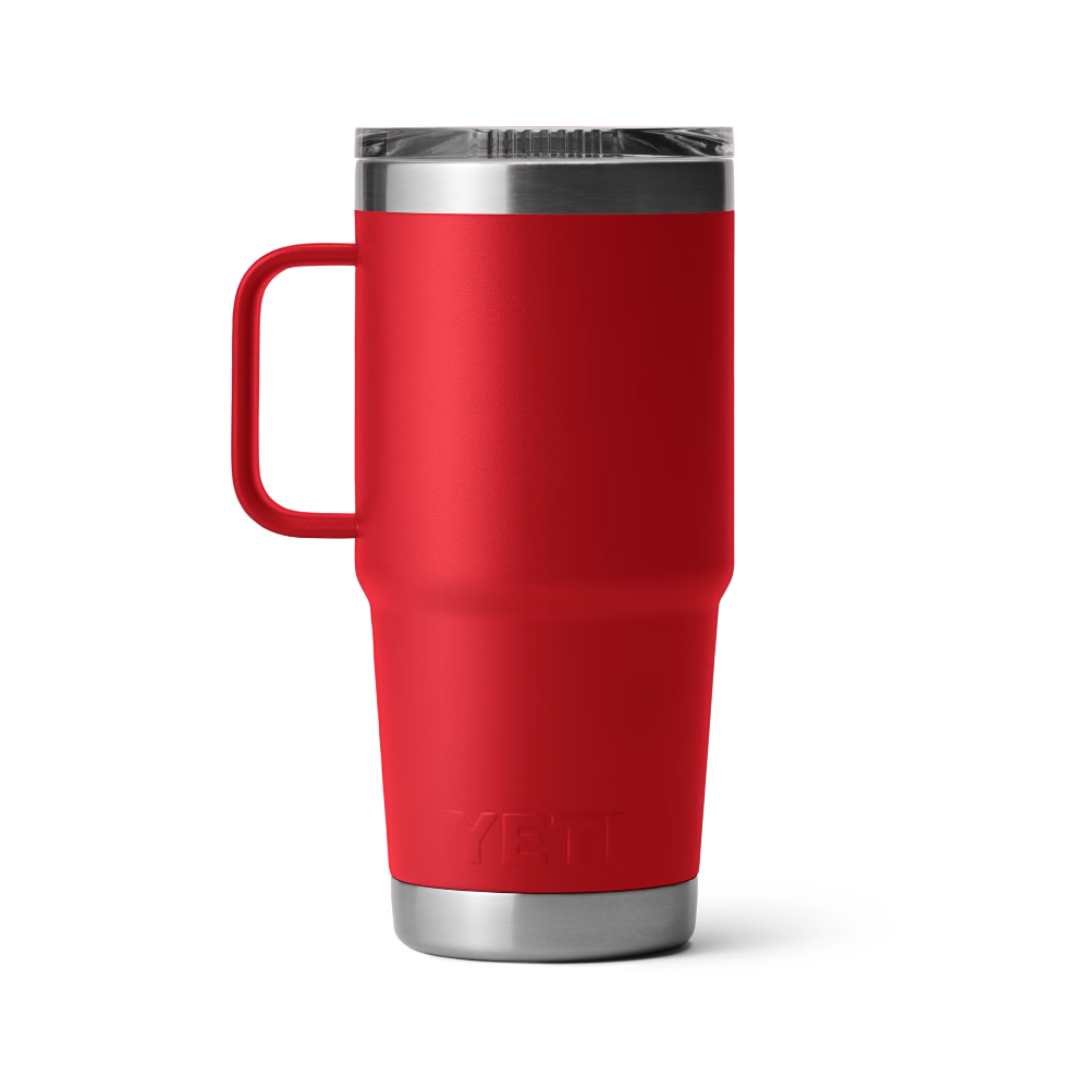 20 oz Rambler Travel Mug with Stronghold™ Lid - Leak-Proof Insulated Stainless Steel Tumbler for Coffee, Tea & Hot/Cold Drinks - Perfect for Commuting, Camping & Outdoor Adventures